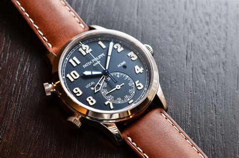 patek philippe calatrava travel time review|Patek Philippe Calatrava pilot watch.